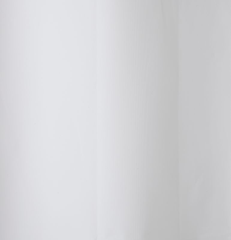 Bruseforhæng 180 x 200 cm Hvid PEVA Vandtæt