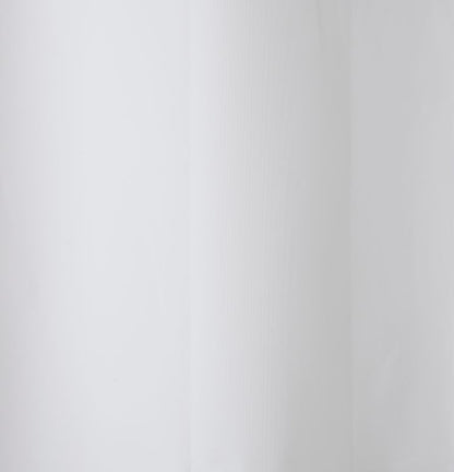 Bruseforhæng 180 x 200 cm Hvid PEVA Vandtæt