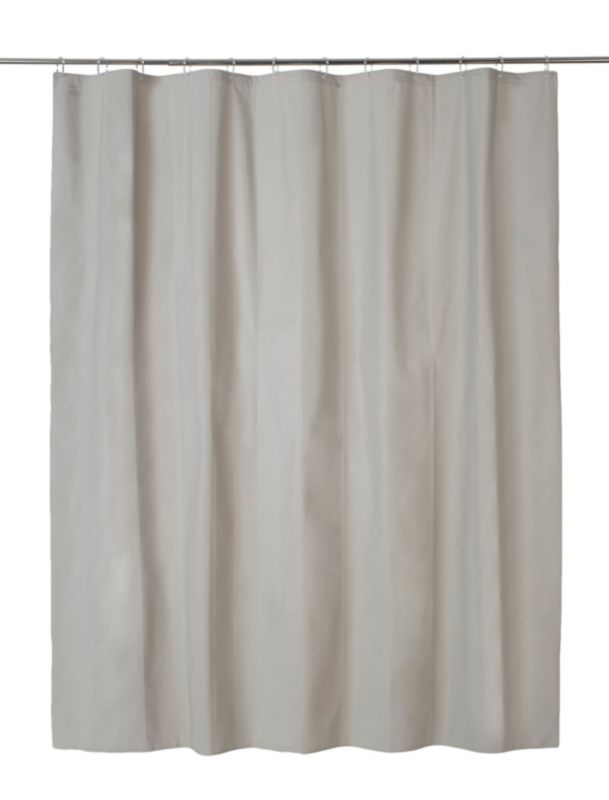 Bruseforhæng 180 x 200 cm Taupe Vandtæt PEVA