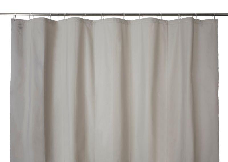 Bruseforhæng 180 x 200 cm Taupe Vandtæt PEVA