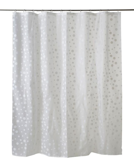 GoodHome Hiuchi bruseforhæng 180 x 200 cm hvid