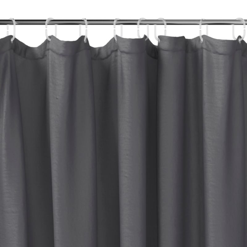 Bruseforhæng 180 x 200 cm Antracit Vandafvisende Polyester