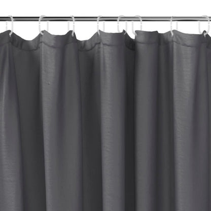 Bruseforhæng 180 x 200 cm Antracit Vandafvisende Polyester