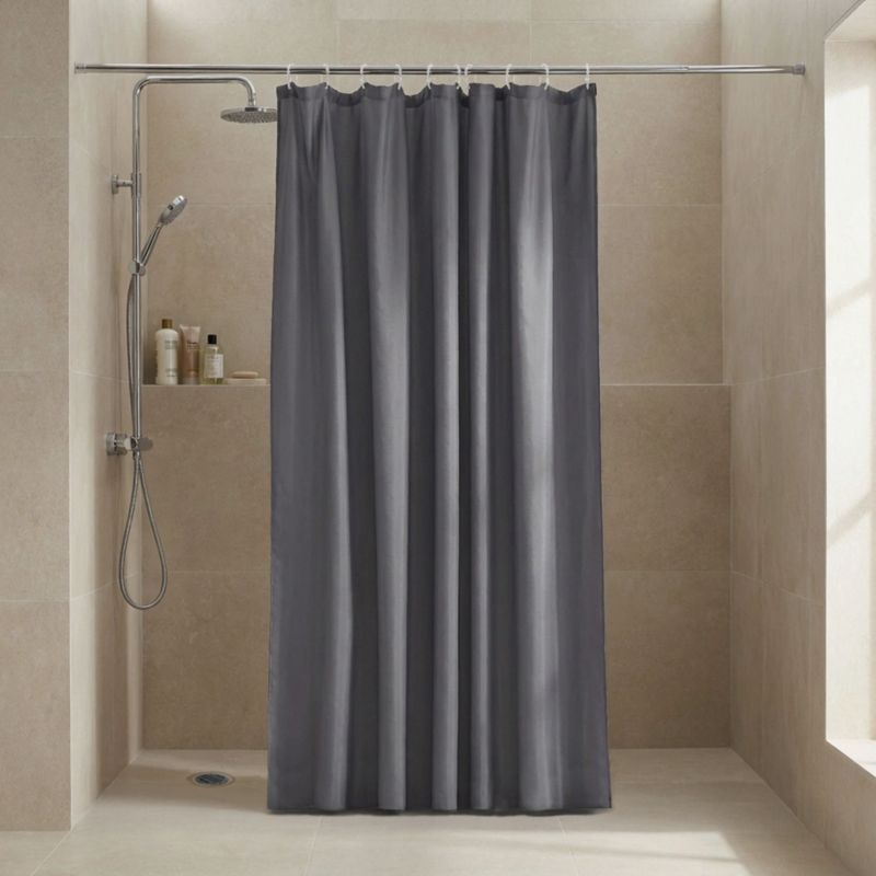 Bruseforhæng 180 x 200 cm Antracit Vandafvisende Polyester