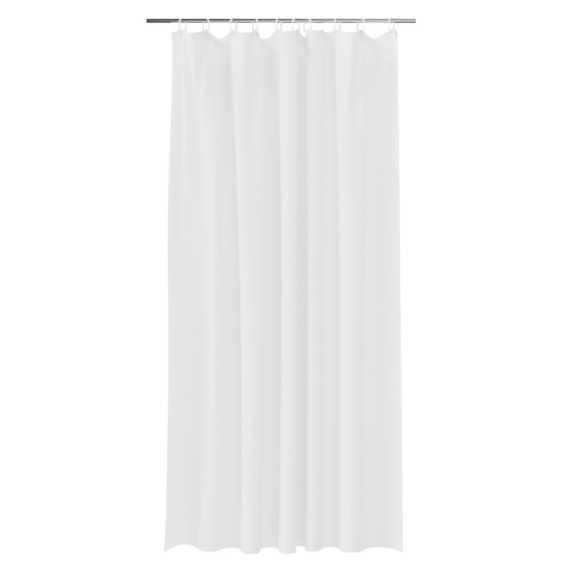 Bruseforhæng 180 x 200 cm Hvid Vandafvisende Polyester