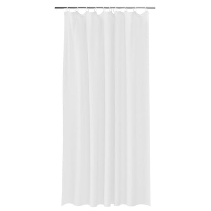 Bruseforhæng 180 x 200 cm Hvid Vandafvisende Polyester