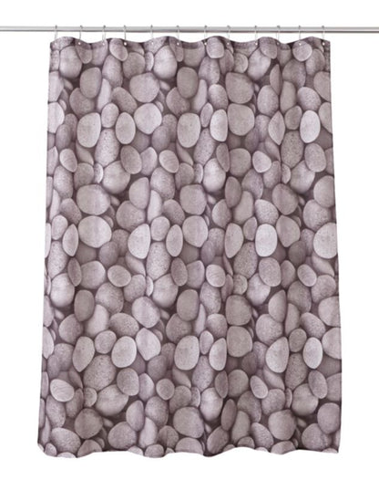 Bruseforhæng 180x200 cm Stengrå Polyester Vandafvisende