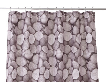 Bruseforhæng 180x200 cm Stengrå Polyester Vandafvisende