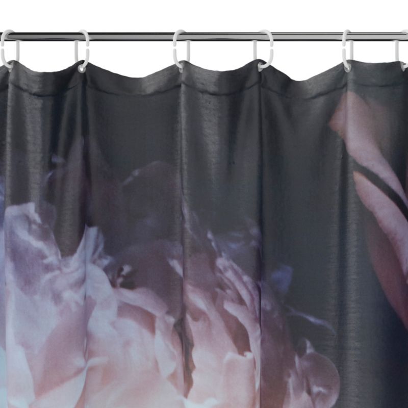 Bruseforhæng 180 x 200 cm Blomster Vandafvisende Polyester
