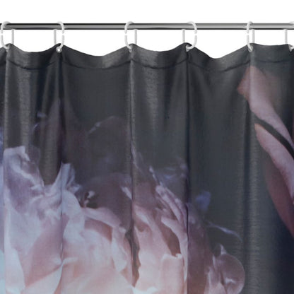 Bruseforhæng 180 x 200 cm Blomster Vandafvisende Polyester