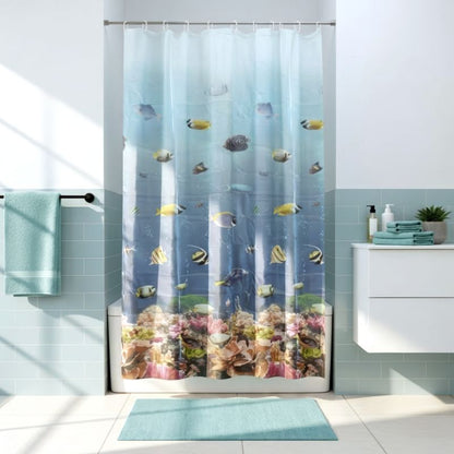 Bruseforhæng 180 x 200 cm Marineblå Vandtæt PEVA