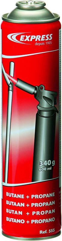 Propan-butan gasbeholder Express 600 ml
