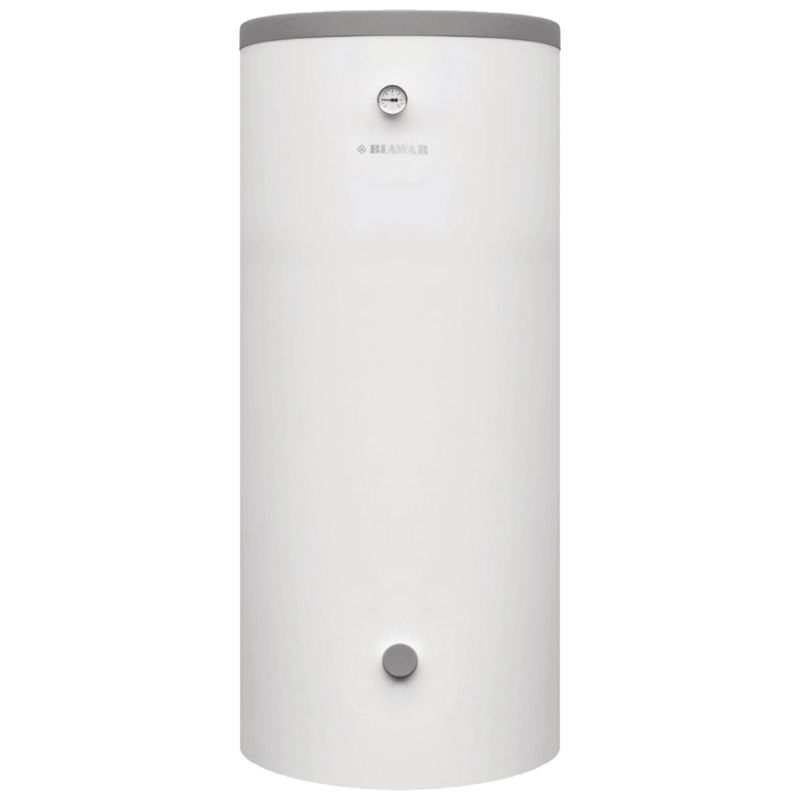 Biawar MEGA stående varmtvandsbeholder 300 l med spiralvarmeveksler W-E 300.81, 1 stk.