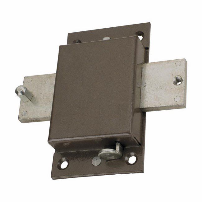 Dørlås W-2 Grafit Stål 163x163 mm