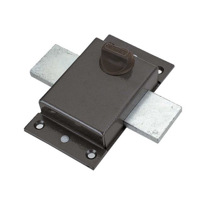 Zasuwe Dørlås W-3 Grafit Stål 163x163 mm