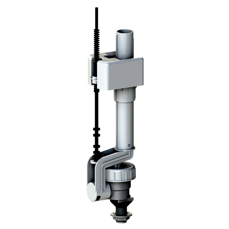 Bundventil til toilet 3/8" Hvid 310 mm 5902973853544