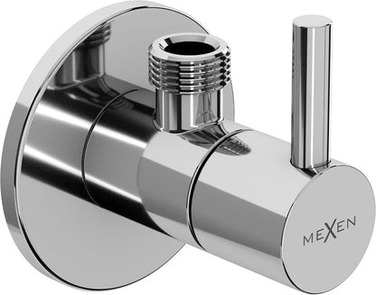 Mexen R2 vinkelformet ventil i krom, 1 stk.