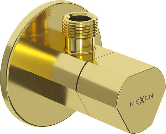 Mexen T vinkelforskruning i guld 1 stk.
