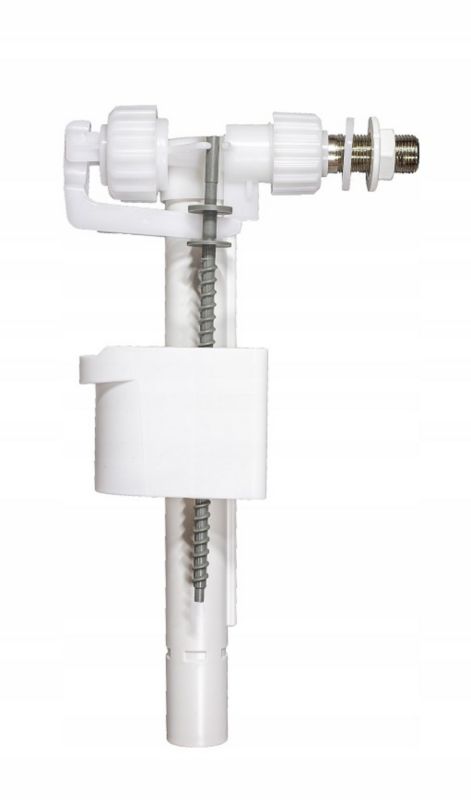 Universal Side Fill Valve 3/8" Messing Gevind Lav Støj 27 cm