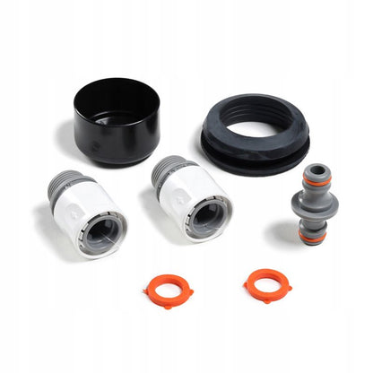 KADAX tilslutningsventil sæt til regnvandstank til horisontal montering