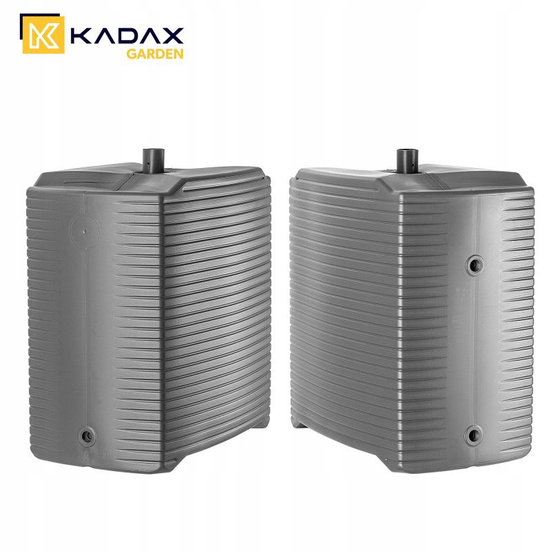 KADAX tilslutningsventil sæt til regnvandstank til horisontal montering