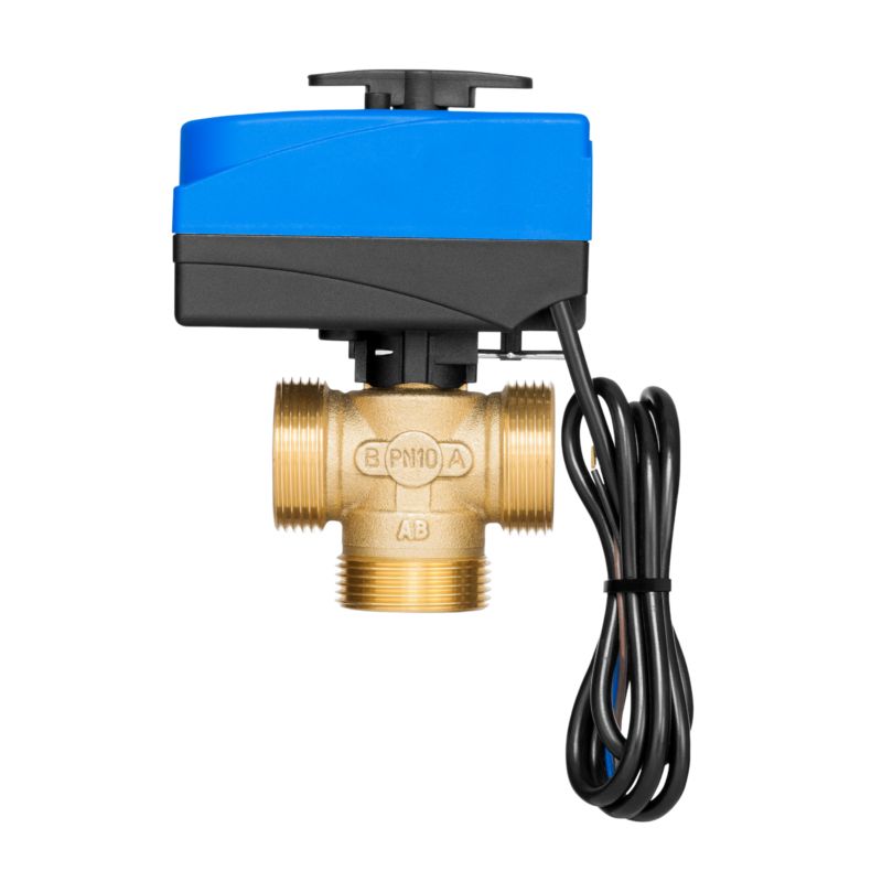 Trevejs Omskifterventil med Aktuator 5/4" CM-3D-032-F