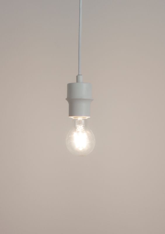 Lampeophæng Klentony E27 Hvid 60-147 cm
