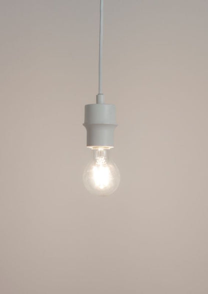 Lampeophæng Klentony E27 Hvid 60-147 cm