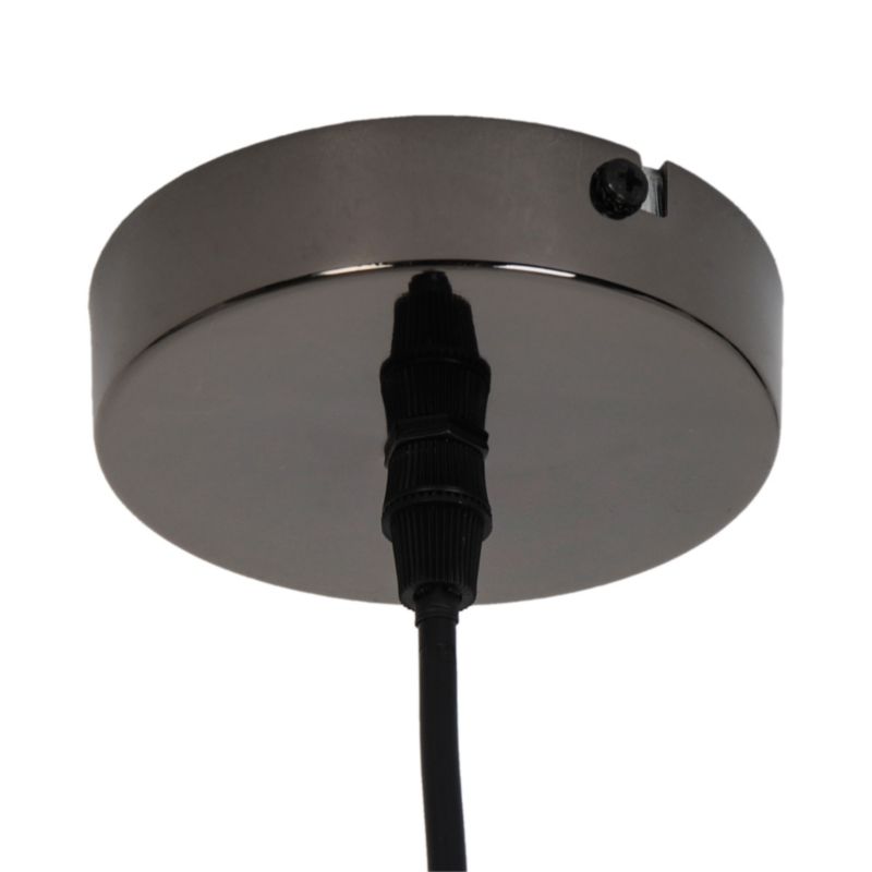 Lampeophæng Russo E27 Sort 114 cm