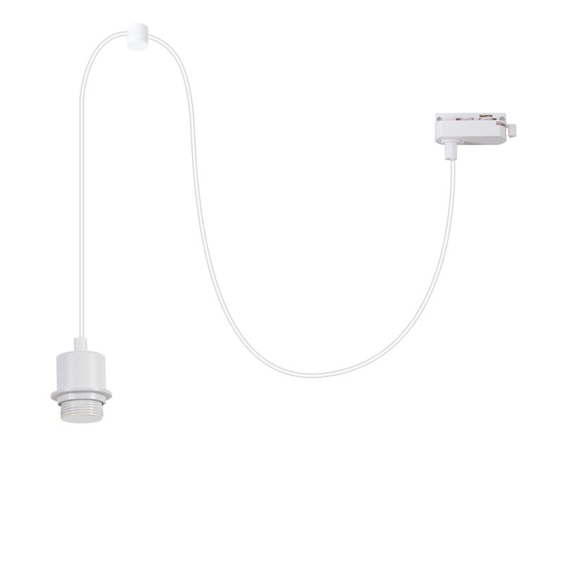 Skinneophæng Milagro Hang Track 1xE27 1-Kreds Hvid 5902693722793