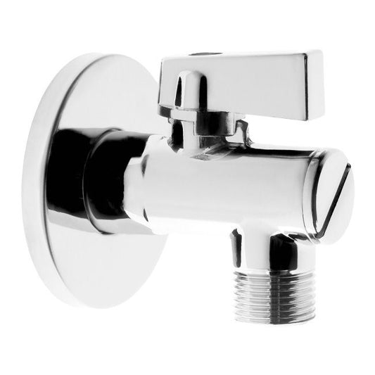 Vinkelventil med filter Ferro 1/2" x 3/8"