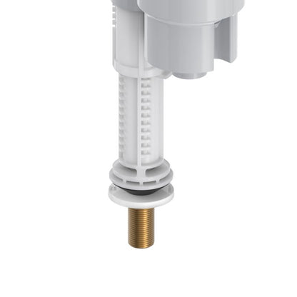 Toiletfyldeventil 1/2" Bundtilslutning Hvid 299 mm