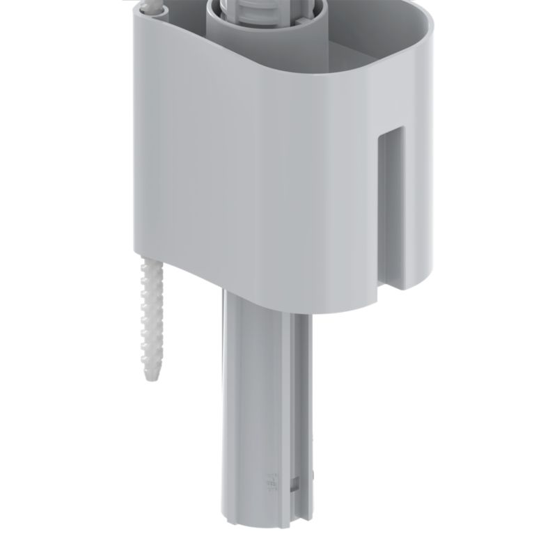 Sideindtagsfyldeventil 3/8" Hvid PP 231,5 mm