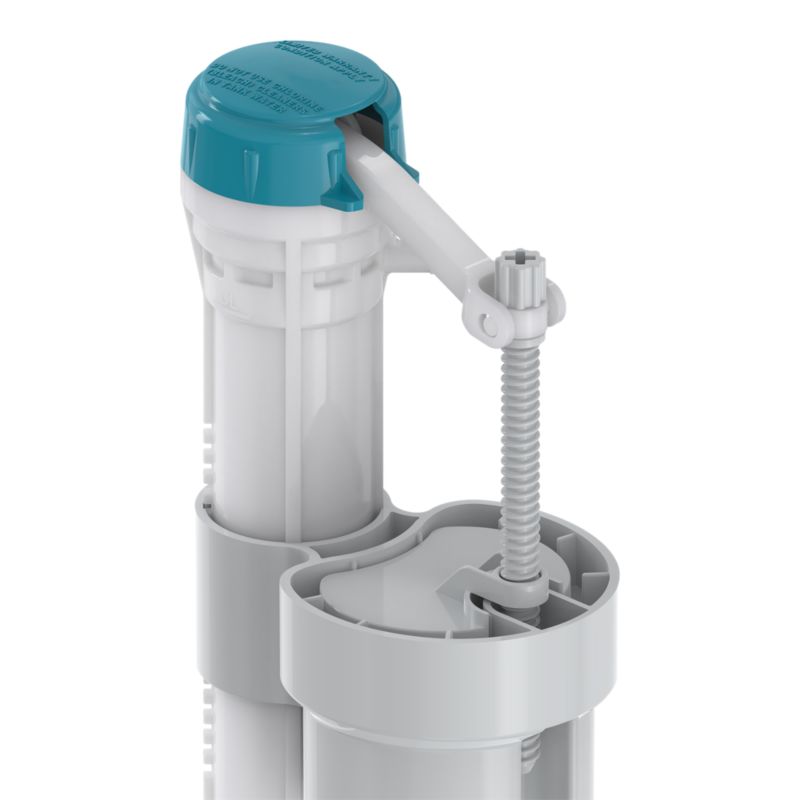 Toiletfyldeventil 3/8" Bundindtag Hvid 29,9 cm