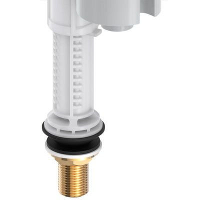 Toiletfyldeventil 3/8" Bundindtag Hvid 29,9 cm