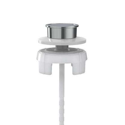Toiletudløbsventil Flomasta A2702 Hvid 94,6 x 94,6 x 184 mm