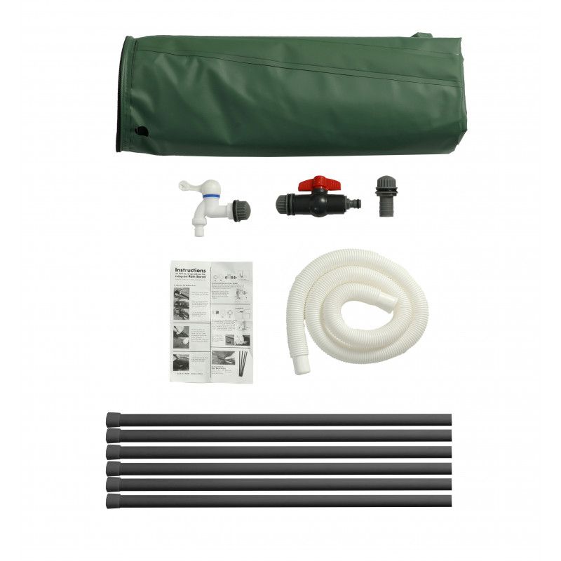 Sammenklappelig regnvandstank 4iQ Group 160L, 1 stk.