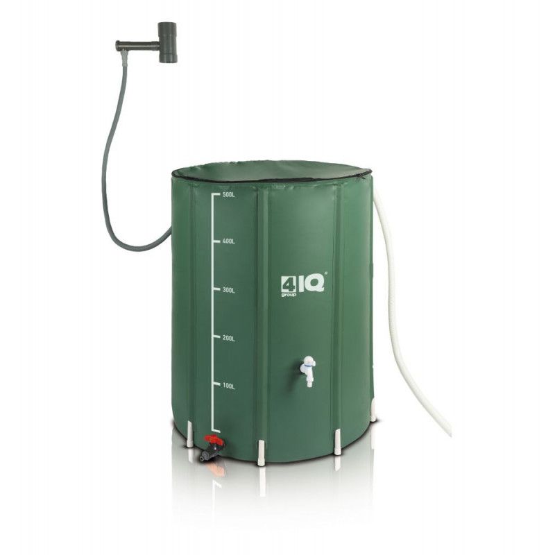 Sammenklappelig regnvandstank 4iQ Group 500L, 1 stk.