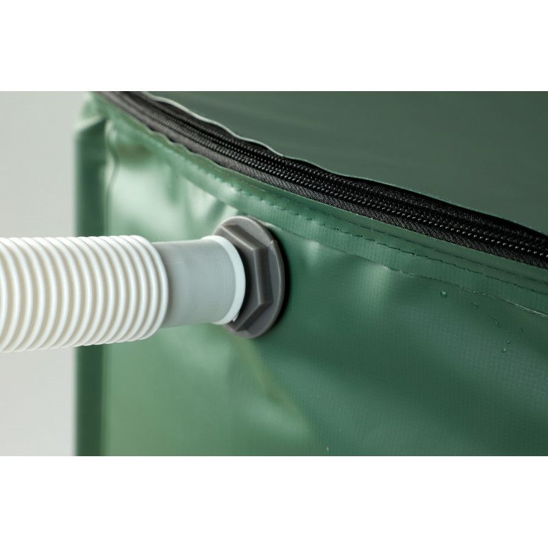 Sammenklappelig regnvandstank 4iQ Group 500L med forstærkning, 1 stk.