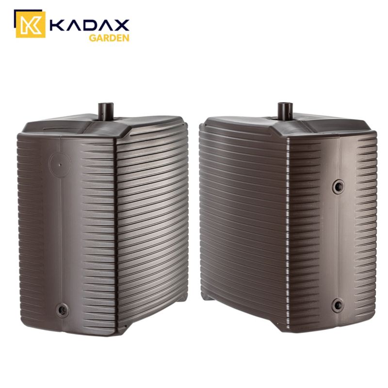 Modulopbygget regnvandstank KADAX 125L i plastik, mokka