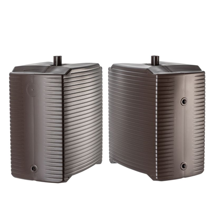 Modulopbygget regnvandstank KADAX 125L i plastik, mokka