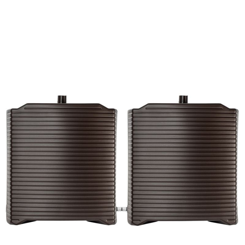 Modulopbygget regnvandstank KADAX 125L i plastik, mokka