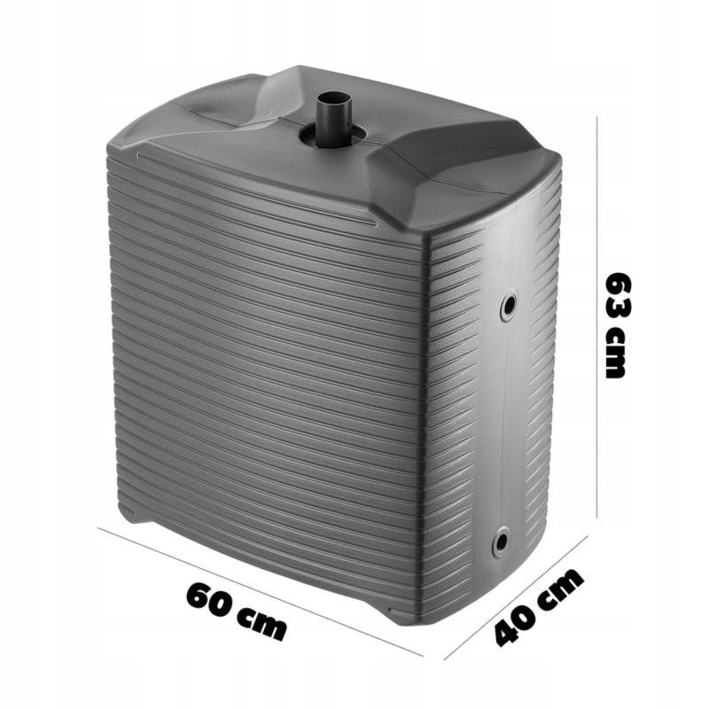 KADAX modulopbygget regnvandstank 125L - komplet sæt, 1 stk.