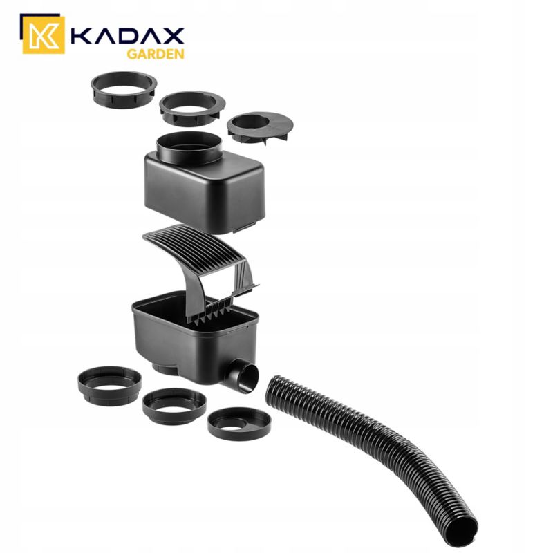 Regnvandstank KADAX 200L med hane og plantekrukke – 1 stk.