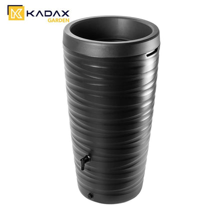 Regnvandstank KADAX 240L med hane og plantepotte 2-i-1, 1 stk.