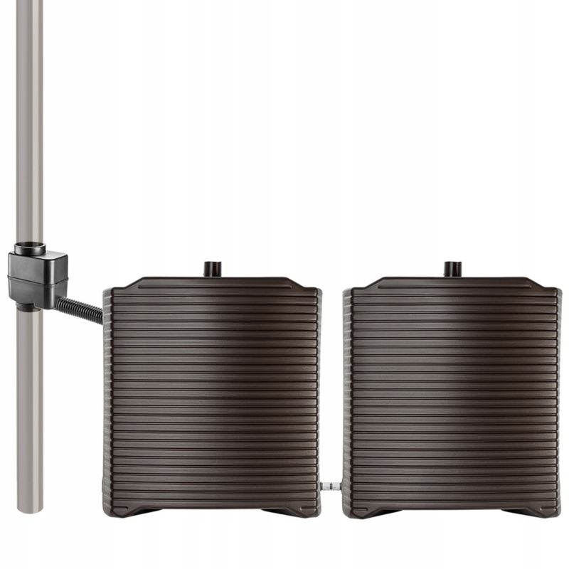 Modulopbygget regnvandstank KADAX 250L med hane og tilslutning – stor beholder