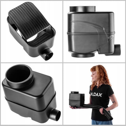 Modulært regnvandstank KADAX 250L – plastik tønde med fleksibelt sæt