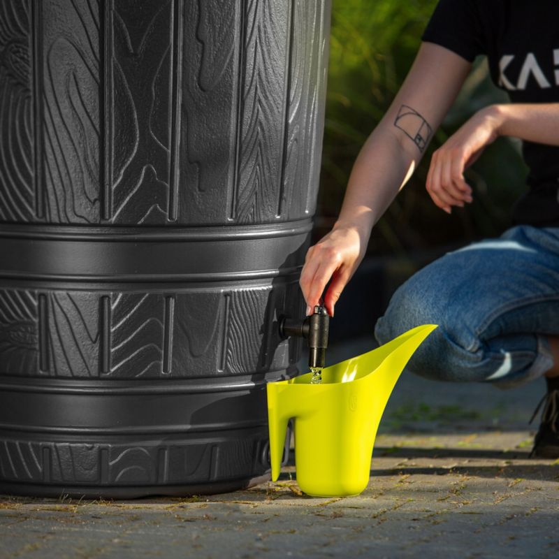 Regnvandstank KADAX 265 L med hane - komplet sæt