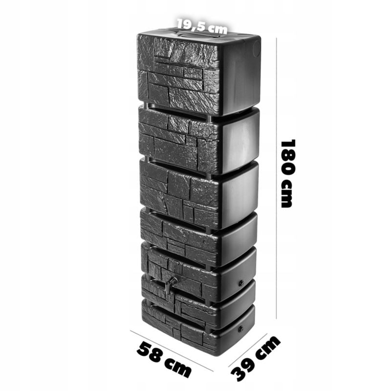 KADAX regnvandstank 350L tønde 1 stk.