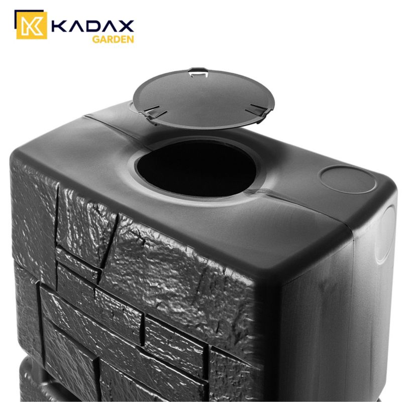 Regnvandstank KADAX 350L med hane – Praktisk og stilfuld vandopsamler